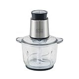 Black Decker Processador De Alimentos Antiaderente Em Inox Gourmand Gris Modelo MP300G 220V