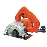 Black Decker Serra Mármore 115mm Potência De 1100W Ideal Para Corte Em Pedras Paredes E Mais Modelo BD115 110V