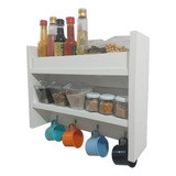 Black Friday Nicho Prateleira Para Cozinha Porta Temperos
