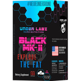 Black Mk ii Explode The Fat 100 Cáps Termogênico Under Labz Sabor Sem Sabor