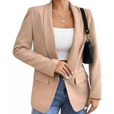 Blazer Alfaiataria Feminino Básico Estiloso