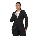 Blazer Alfaiataria Feminino Casaco Clássico Old Money