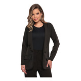 Blazer Feminino Alfaiataria Manga Longa Social Clássico