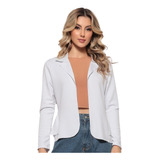 Blazer Feminino Terninho Acinturado Fashion Cores 2021