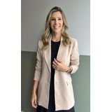 Blazer Marcela Areia