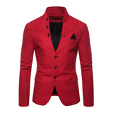 Blazer Masculino Slim Fit Gola