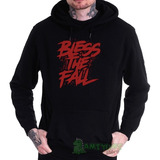 blessthefall-blessthefall Moletom Blessthefall Blusa Canguru Com Capuz Moleton Rock