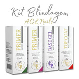 Blindagem Diamante Agl Nails Top Coat Unhas Selante