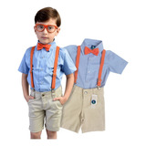 Blippi Roupa Infantil Festa Aniversario Bebê Menino Azul