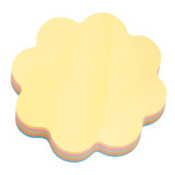 Block Note Adesivo Formas 70x70mm 100 Folhas Cores Brw Flower Shape Ba0007
