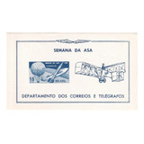 Bloco 23 Semana Da Asa Santos Dumont 1967 Novo Com Goma