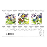 Bloco 50 Copa Mundial De Futebol Espanha Novo 1982