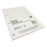 Bloco 96 Folhas Caderno Argolado Fichário A4 Universitário