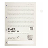 Bloco 96 Folhas Universitario A4 Para Fichario Yes