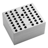 Bloco Aluminio Banho Seco Tubos placas 0 2 Ml Labnet 48 Tubo
