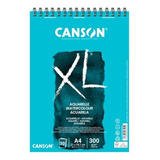 Bloco Aquarela Canson Xl Aquarelle 300g m A4 C 30fls