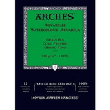 Bloco Arches Aquarela 300g Txt Fina 14 8x21cm A5 C 12folhas