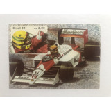 Bloco B079 Ayrton Senna 1989 F1 Maclaren Brasil