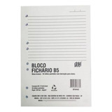 Bloco C 96 Folhas Fichário Pautado B5 Colegial Yes