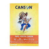 Bloco Canson Papel Vegetal 60g A4 50 Folhas