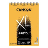 Bloco Canson Xl Bristol A4 180g m2 50 Folhas Espiral