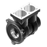 Bloco Compressor Duplo Volvo Caminhão Fh 13 Fre 9125120132