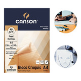 Bloco Croquis A4 Papel Manteiga 40g Canson Desenhos Tattoo