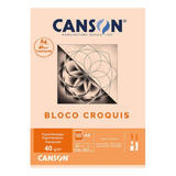 Bloco Croquis Papel Manteiga A4 40g m 50 Folhas Canson