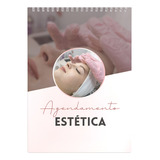 Bloco De Agendamento De Clientes Estética 80 Folhas 21x15 A5