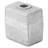 Bloco De ânodo De Liga De Zinco à Prova D água 436745 Resistência à Oxidação Para Unidade Inferior Para Substituição De Caixa De Engrenagem Para Motor De Popa Johnson 60 A 300