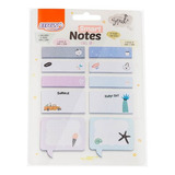 Bloco De Anotações Call Up Verão Smart Notes 25 Folhas Cada Cor Flores Rosa