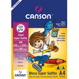 Bloco De Atividades Desenho Liso Canson Linha Infantil 120 Cor Branco
