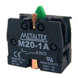 Bloco De Contato M20 1a 1na Para Botão M20 E P20