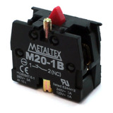 Bloco De Contato M20 1b 1nf P Botão M20 E P20 1 Peça