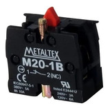 Bloco De Contato M20 1b 1nf P Botão M20 E P20 1 Peça