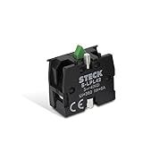 Bloco De Contato Na Max Botton Steck Preto