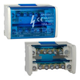 Bloco De Distribuição Modular 2 Polos X 7 Ligações 125a