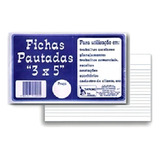 Bloco De Fichas Pautadas 3x5 Tamoio
