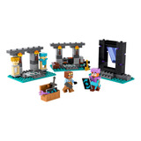 Bloco De Montar Minecraft O Arsenal 203 Peças Lego