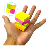 Bloco De Notas Adesivo Post It Mm Com 400 Folhas Formato 3d