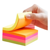 Bloco De Notas Post It Genérica 400 Folhas 7 6x7 6 Cm