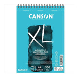 Bloco De Papel Canson Aquarela Xl Aquarelle 300g m A4