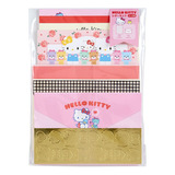Bloco De Papel De Carta Importado Sanrio Hello Kitty Friends