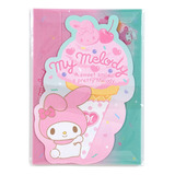 Bloco De Papel De Carta Importado Sanrio My Melody Ice Party