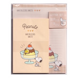 Bloco De Papel De Carta Importado Snoopy Sweets