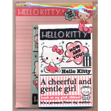 Bloco De Papel De Carta Japão Sanrio Hello Kitty Cheerful
