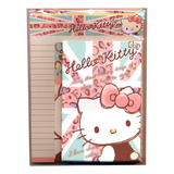 Bloco De Papel De Carta Japão Sanrio Hello Kitty Happy Days