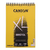 Bloco De Papel Xl Bristol A4 180g Canson C 50 Folhas