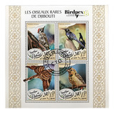 Bloco De Selos Novos Aves Raras Filatelia 2017 mint