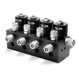 Bloco De Valvulas Suspensão A Ar 8mm Brinde